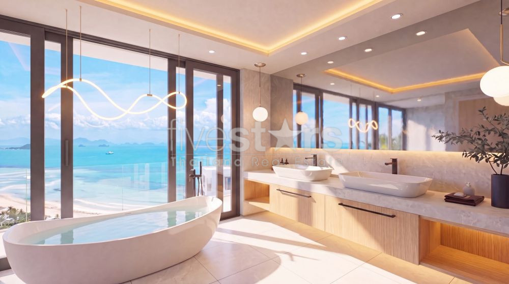 Villa de Luxe Moderne 4+1 Chambres avec Piscine à Vendre – Bang Makham, Koh Samui, photo 12