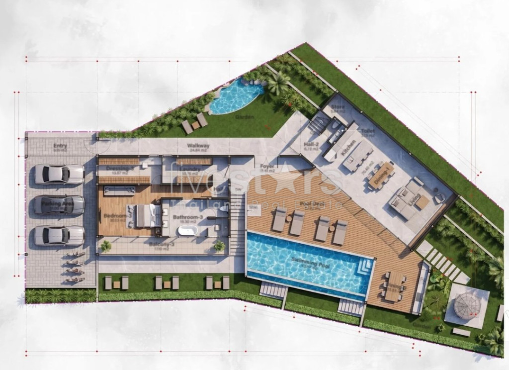 Villa de Luxe Moderne 4+1 Chambres avec Piscine à Vendre – Bang Makham, Koh Samui, photo 19