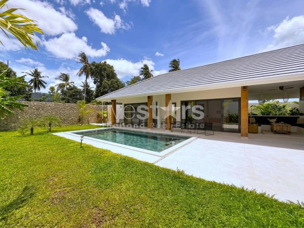 Élégante villa 3 chambres avec piscine proche centre Lamai, Koh Samui, photo 2