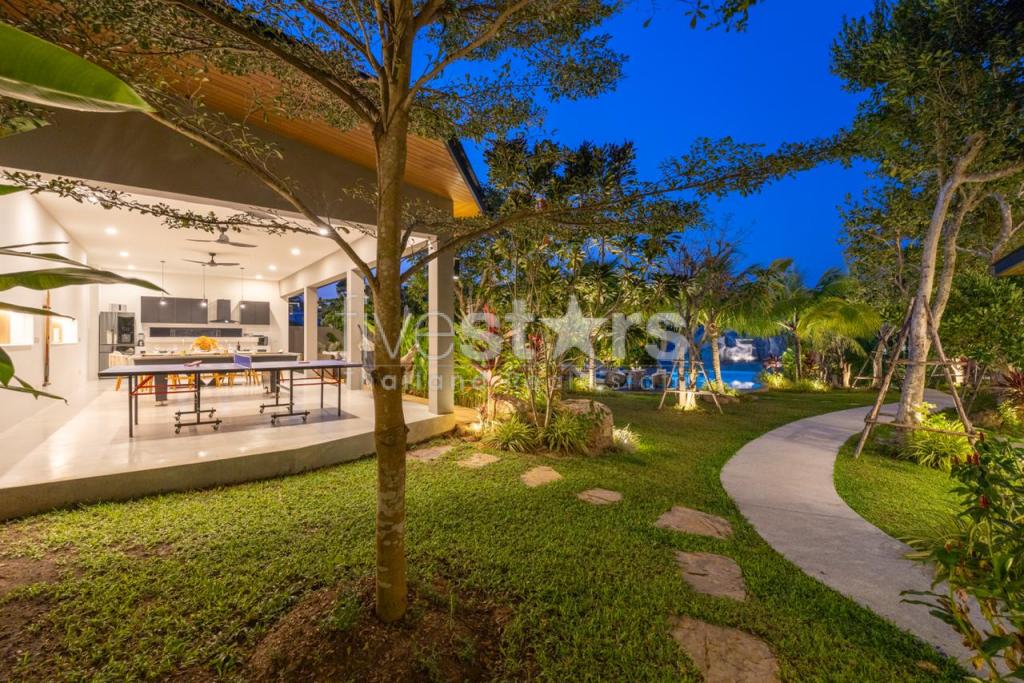 Exquisite 4-bedroom tropical villa Bophut-Koh Samui, photo 22