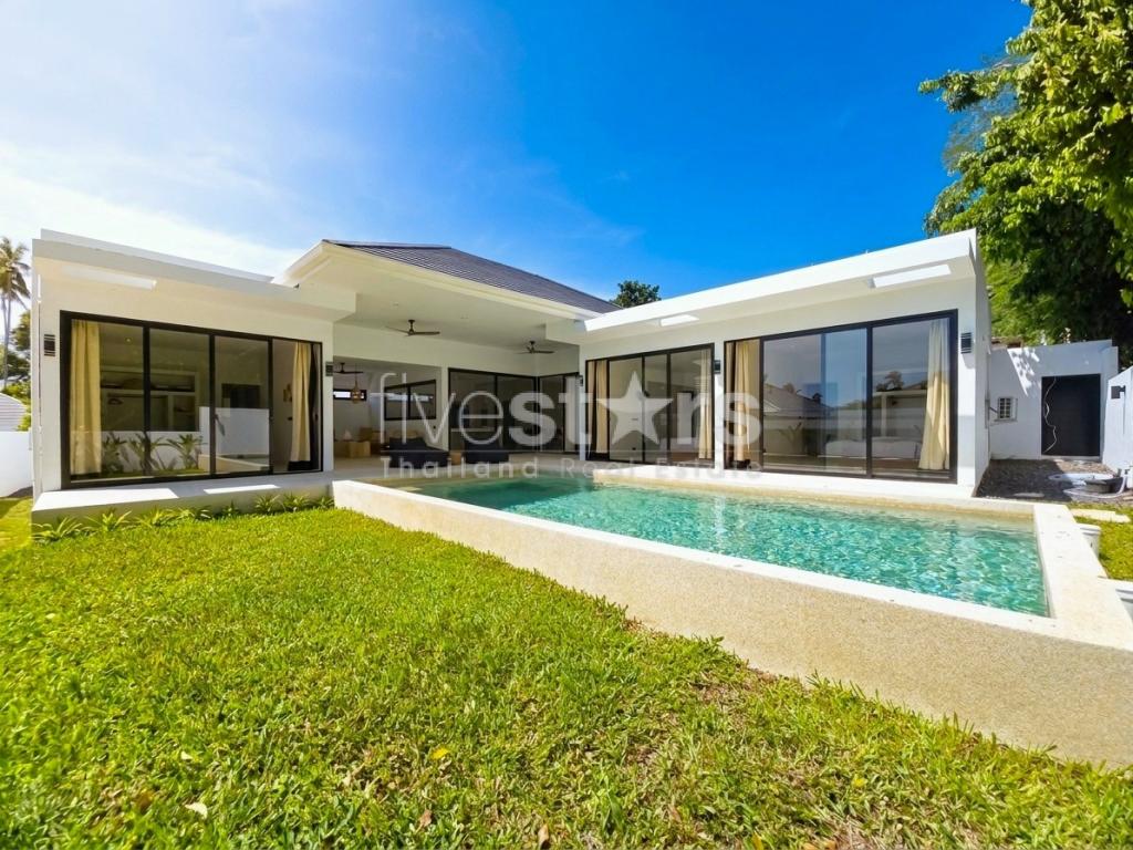 Villa Tropicale Moderne de 3 Chambres à Vendre – Bo Phut, Koh Samui, photo 19