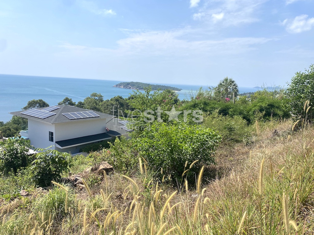Terrain à vendre de 1,220 m2 avec une vue mer panoramique quartier Choeng mon, photo 2