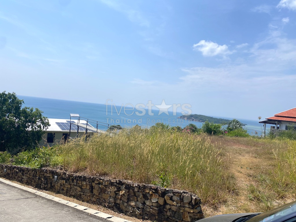 Terrain à vendre de 1,220 m2 avec une vue mer panoramique quartier Choeng mon, photo 10