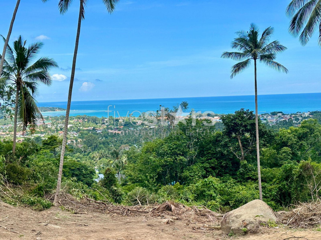 Beautiful sea-view land plot for sale in Lamai, photo 3