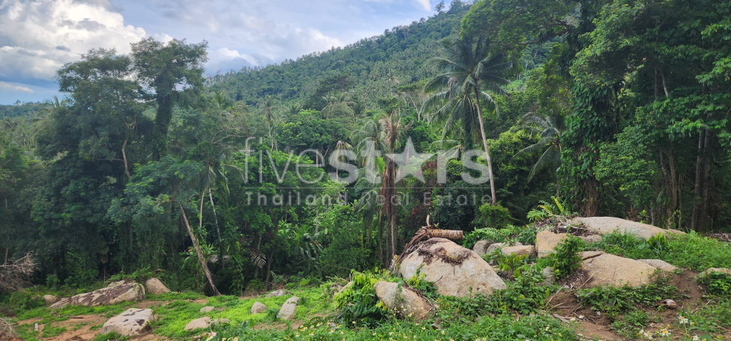 Terrain de 3 200 m² avec vue sur la mer à vendre à Lamai (2rai), photo 3