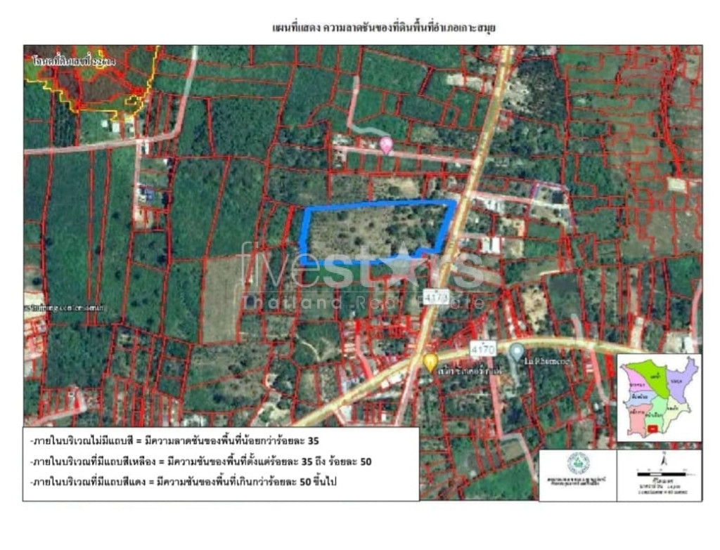 A VENDRE – TERRAIN PLAT BANG KAO KOH SAMUI ( 21 RAI ), photo 3