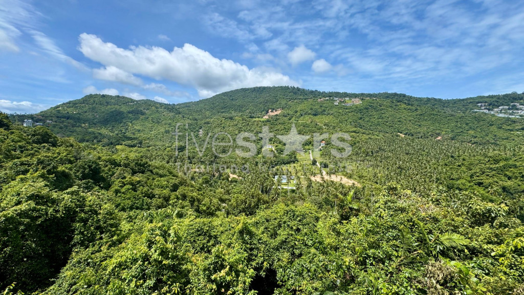 Terrain avec vue sur la mer et villa partiellement construite à vendre - Bangpor Soi 1, photo 3