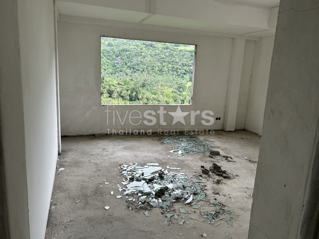 Terrain avec vue sur la mer et villa partiellement construite à vendre - Bangpor Soi 1, photo 12
