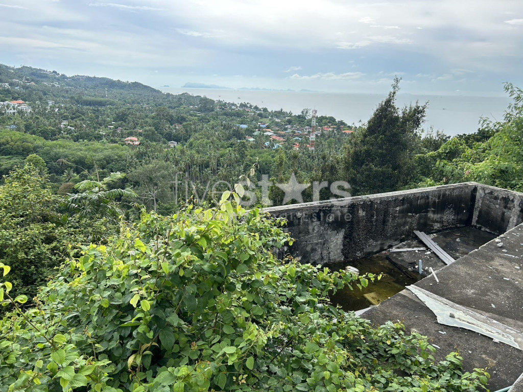 Terrain avec vue sur la mer et villa partiellement construite à vendre - Bangpor Soi 1, photo 18