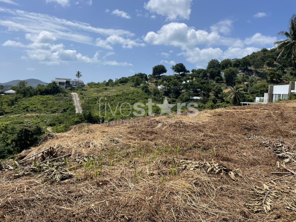 Terrain avec vue sur mer à vendre – Bophut, Koh Samui 1532 sqm., photo 2