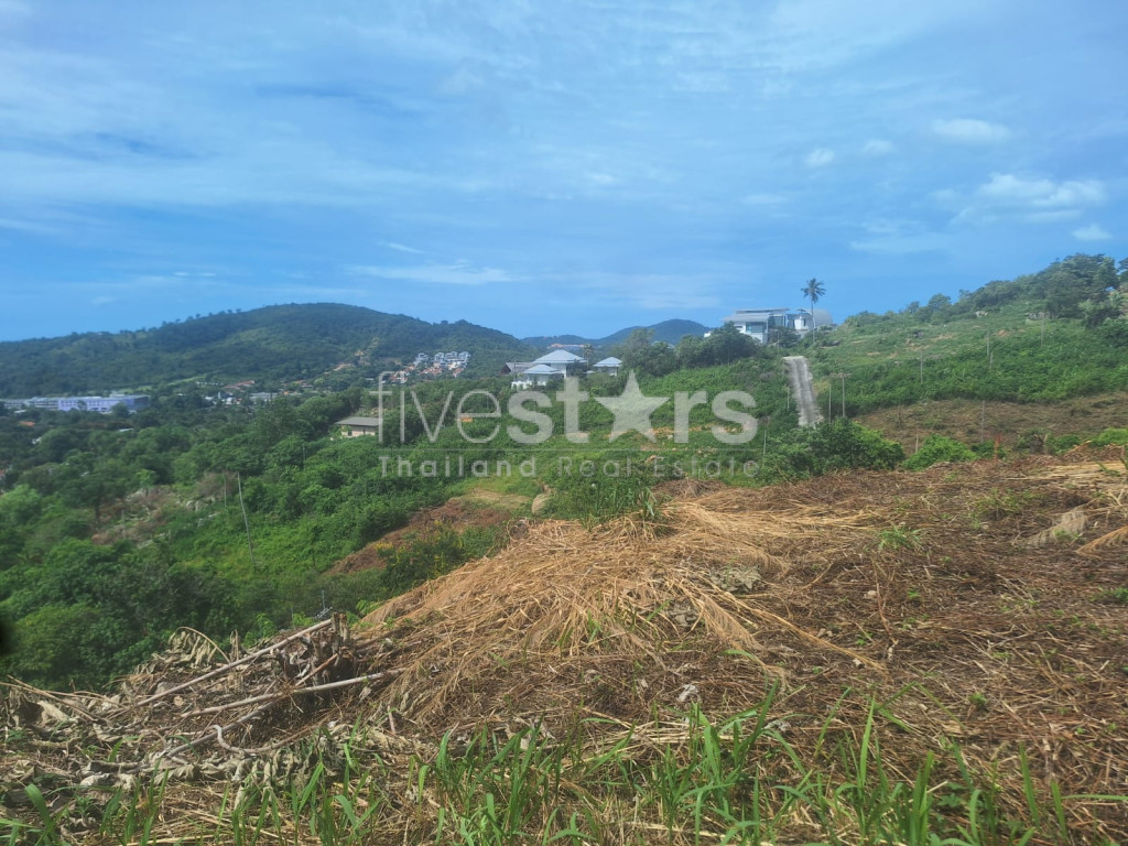 Terrain avec vue sur mer à vendre – Bophut, Koh Samui 1532 sqm., photo 5