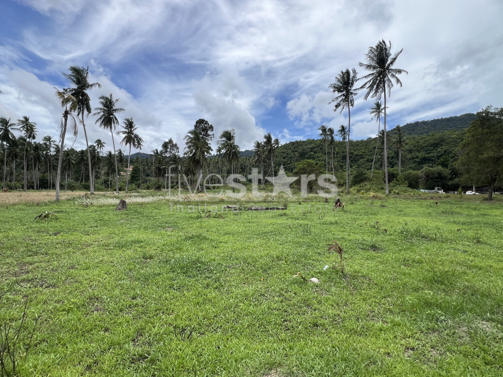 Terrain Prime de Coconuts à Maenam, Koh Samui
