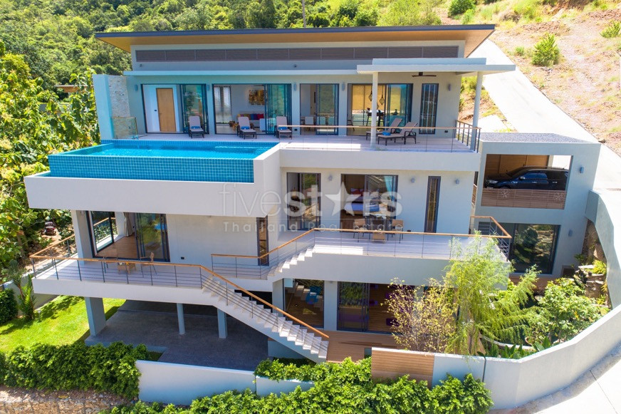 Belle villa à vendre sur les collines de Bophut, photo 2