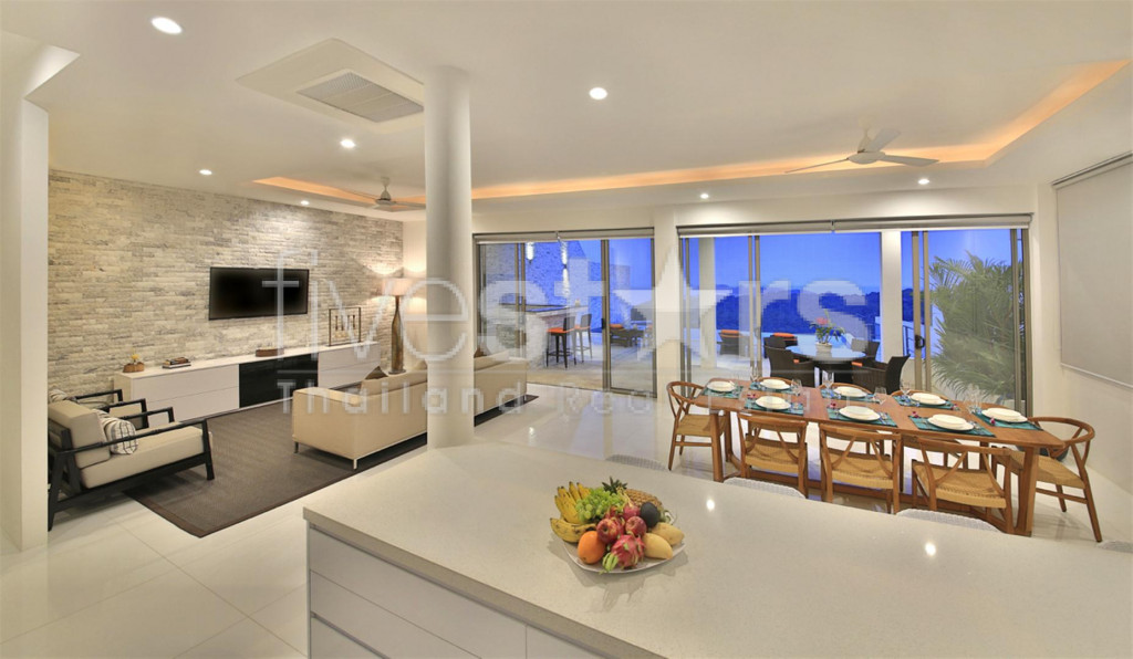 Belle villa avec de magnifiques vues mer à vendre à Plai Laem, photo 4