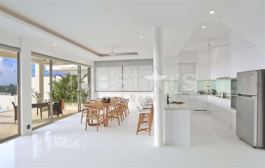 Belle villa avec de magnifiques vues mer à vendre à Plai Laem, photo 6