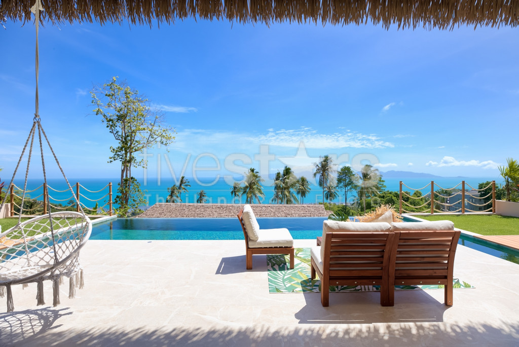 Villa vue mer avec 2 chambres à vendre à Koh Samui , photo 9