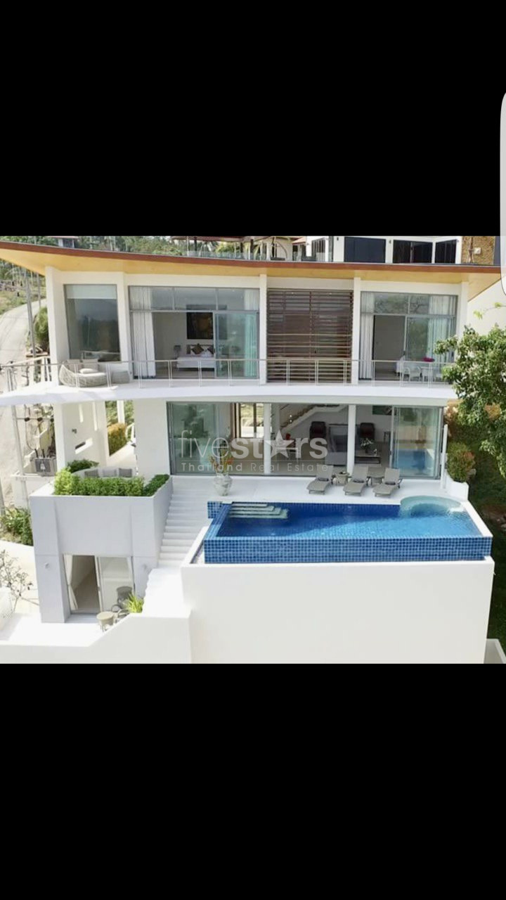 Villa 3 chambres avec vue mer a vendre quartier Plai Laem, photo 4