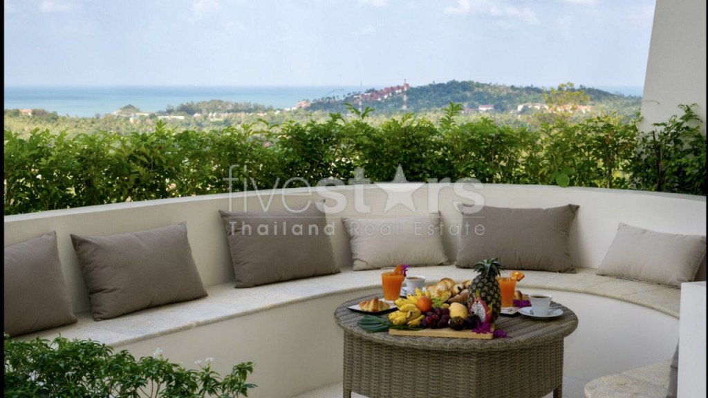 Villa 3 chambres avec vue mer a vendre quartier Plai Laem, photo 7
