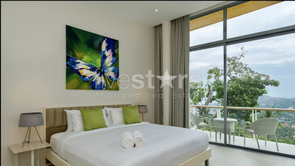 Villa 3 chambres avec vue mer a vendre quartier Plai Laem, photo 11