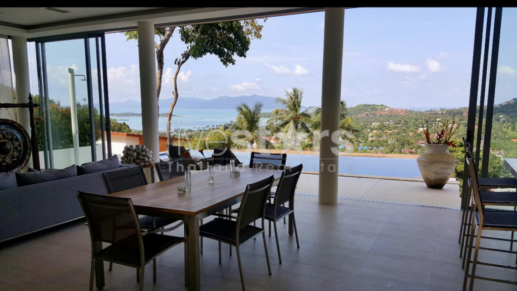 Villa 3 chambres avec vue mer a vendre quartier Plai Laem, photo 5
