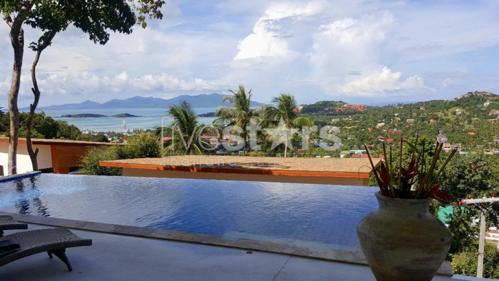 Villa 3 chambres avec vue mer a vendre quartier Plai Laem, photo 2
