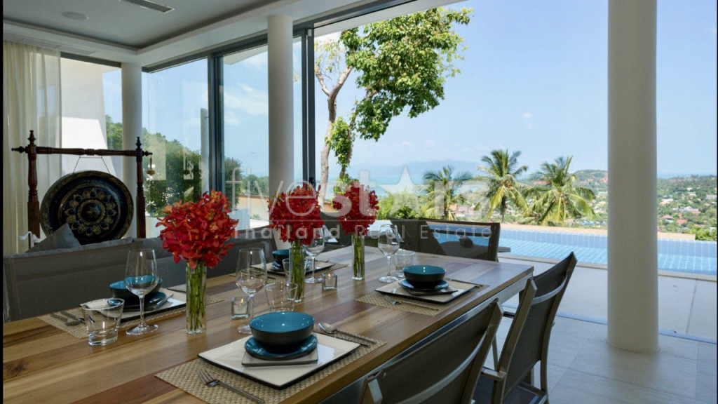 Villa 3 chambres avec vue mer a vendre quartier Plai Laem, photo 15