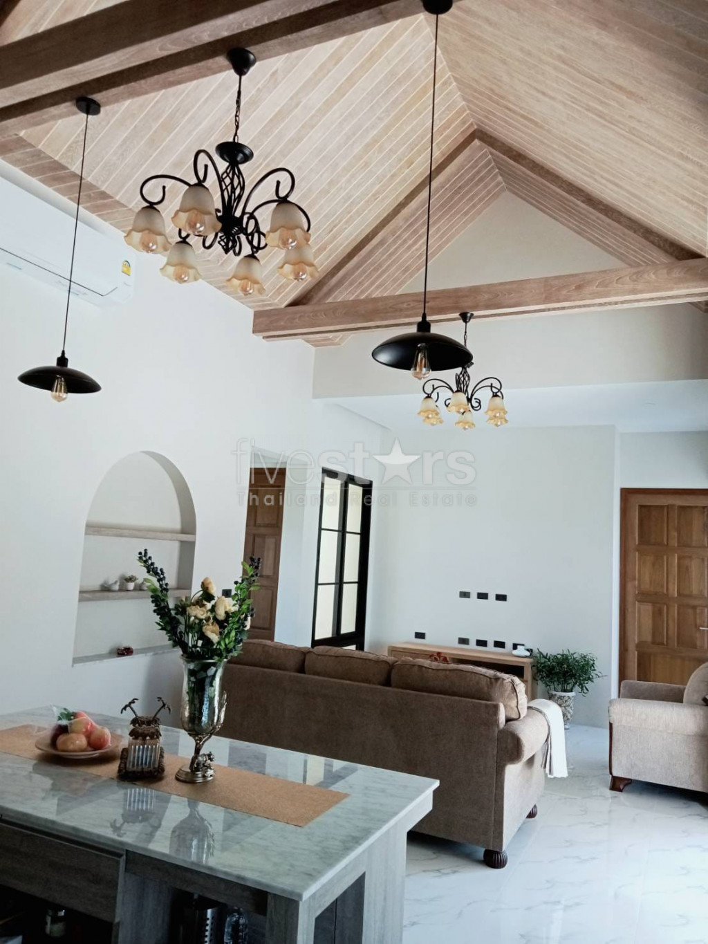 Villa neuve 3 chambres à vendre proche lycée français de Koh Samui, photo 5
