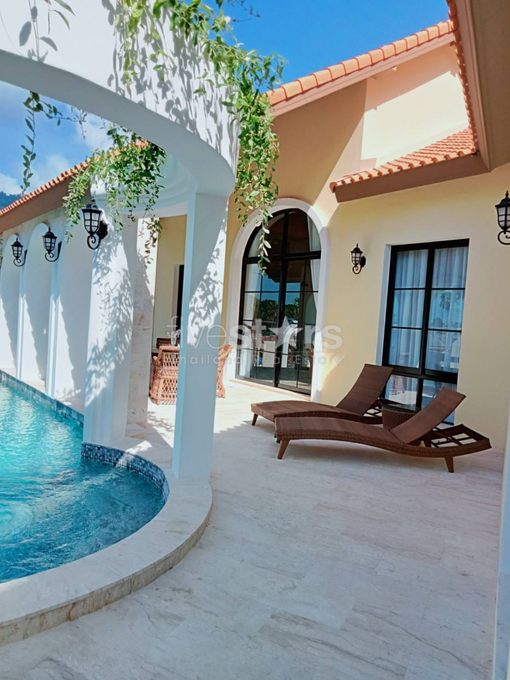 Villa neuve 3 chambres à vendre proche lycée français de Koh Samui, photo 11
