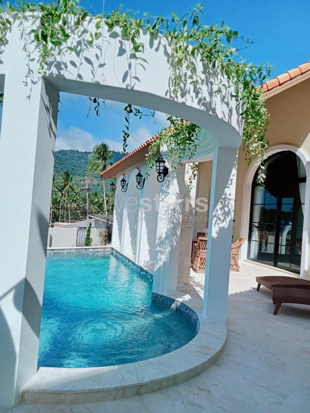 Villa neuve 3 chambres à vendre proche lycée français de Koh Samui, photo 2
