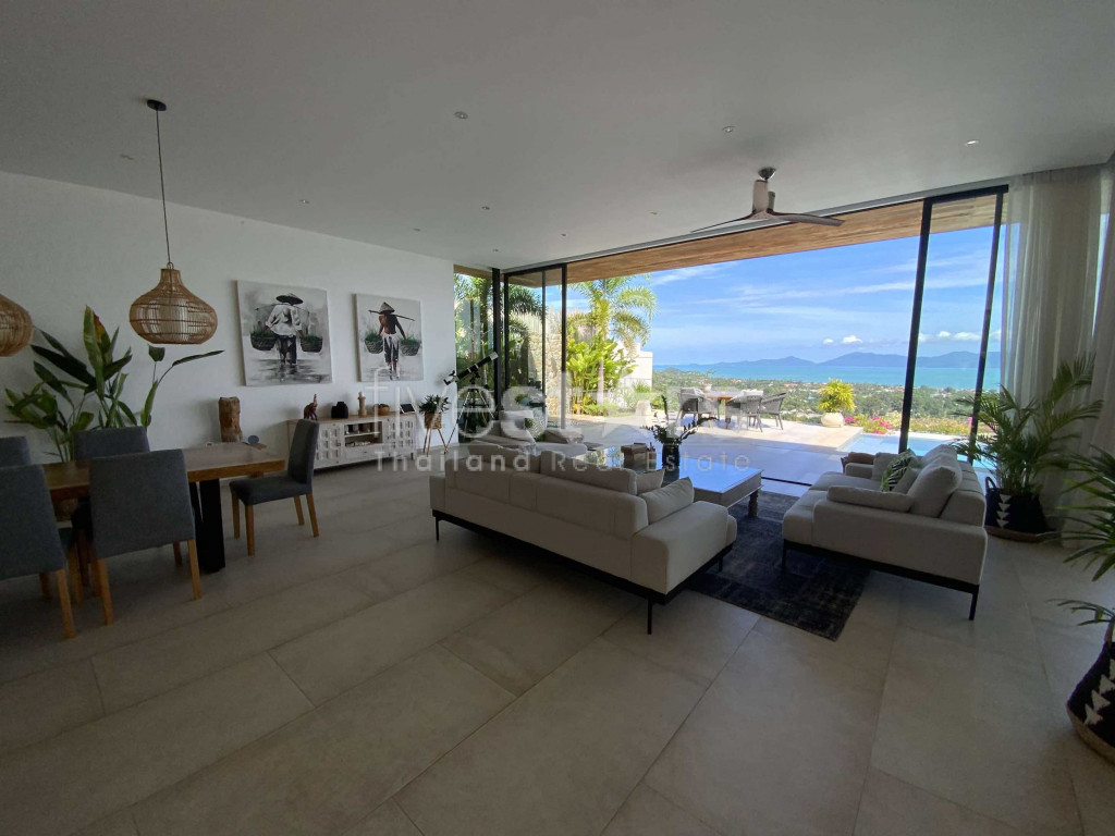 Villa de luxe vue mer 3 chambres à vendre à Bophut, photo 8