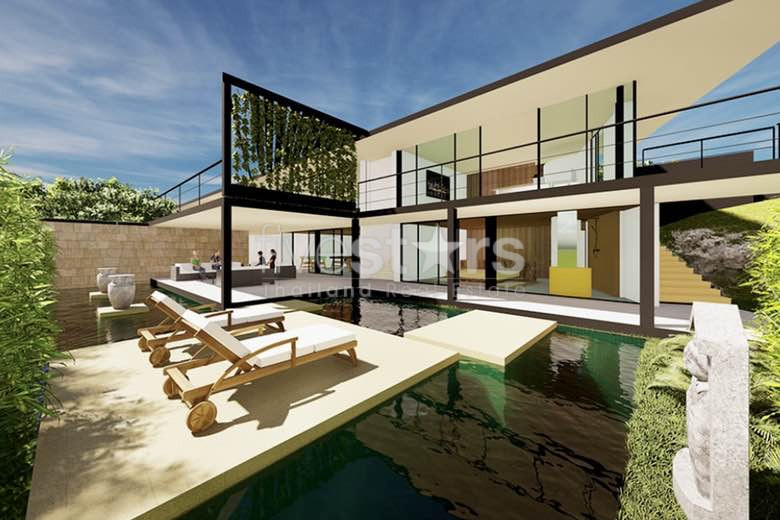 Villa de luxe sur plan, vue mer exceptionnelle à vendre Bophut, photo 5