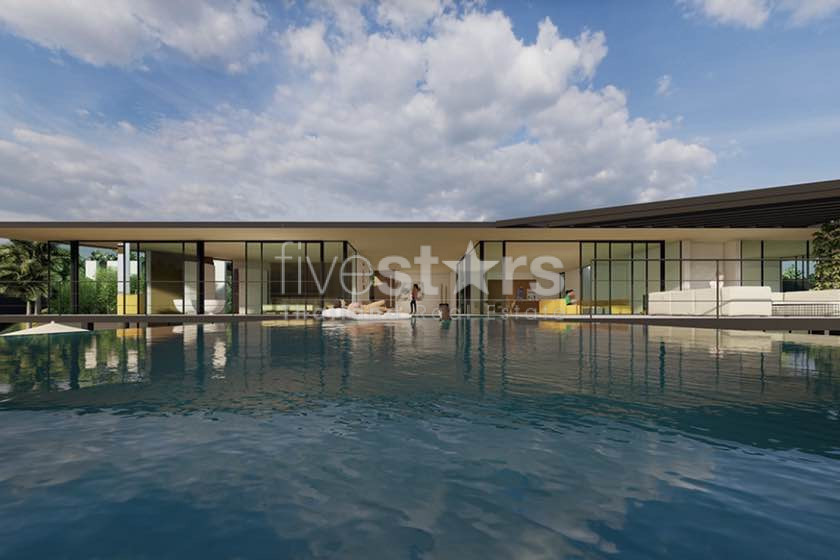 Villa de luxe sur plan, vue mer exceptionnelle à vendre Bophut