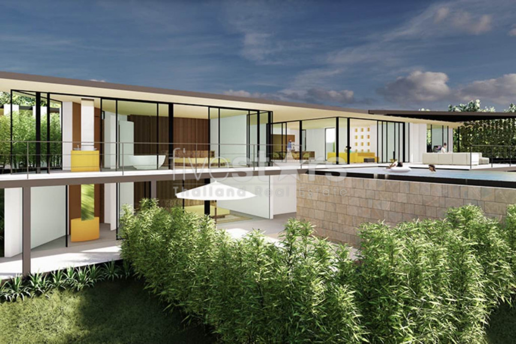 Villa de luxe sur plan, vue mer exceptionnelle à vendre Bophut, photo 2