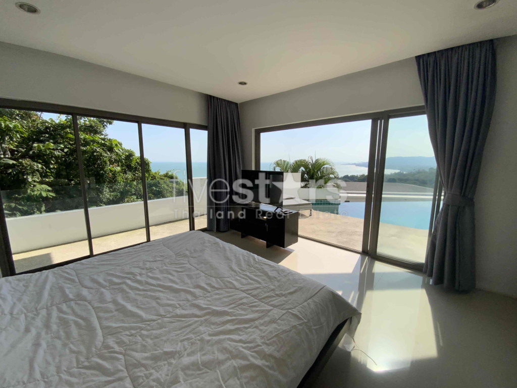Villa vue mer 4 chambres à vendre à Lamai Koh samui, photo 12