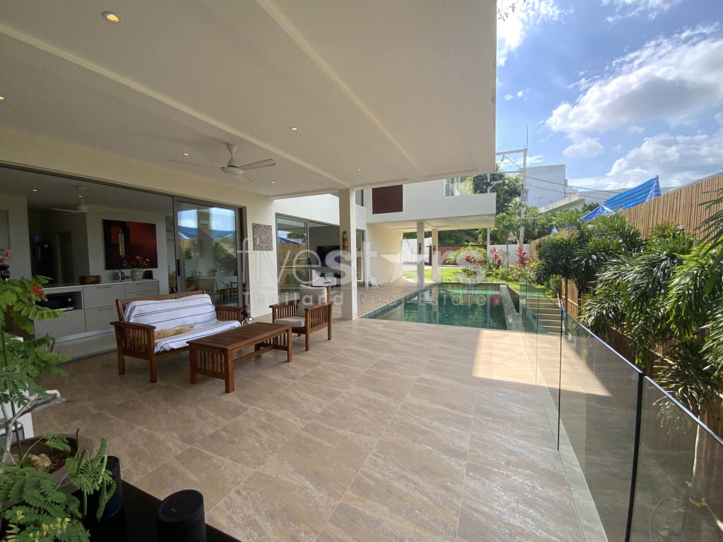 A vendre Bophut Villa luxe vue mer 3 chambres, photo 6