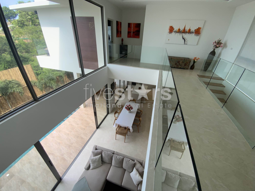 A vendre Bophut Villa luxe vue mer 3 chambres, photo 13