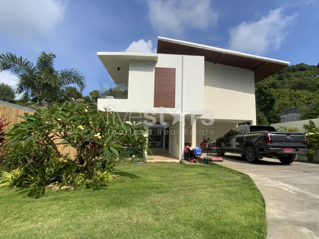 A vendre Bophut Villa luxe vue mer 3 chambres, photo 3