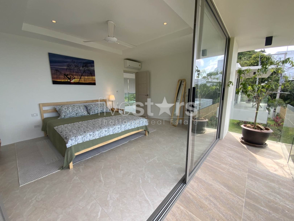 A vendre Bophut Villa luxe vue mer 3 chambres, photo 17