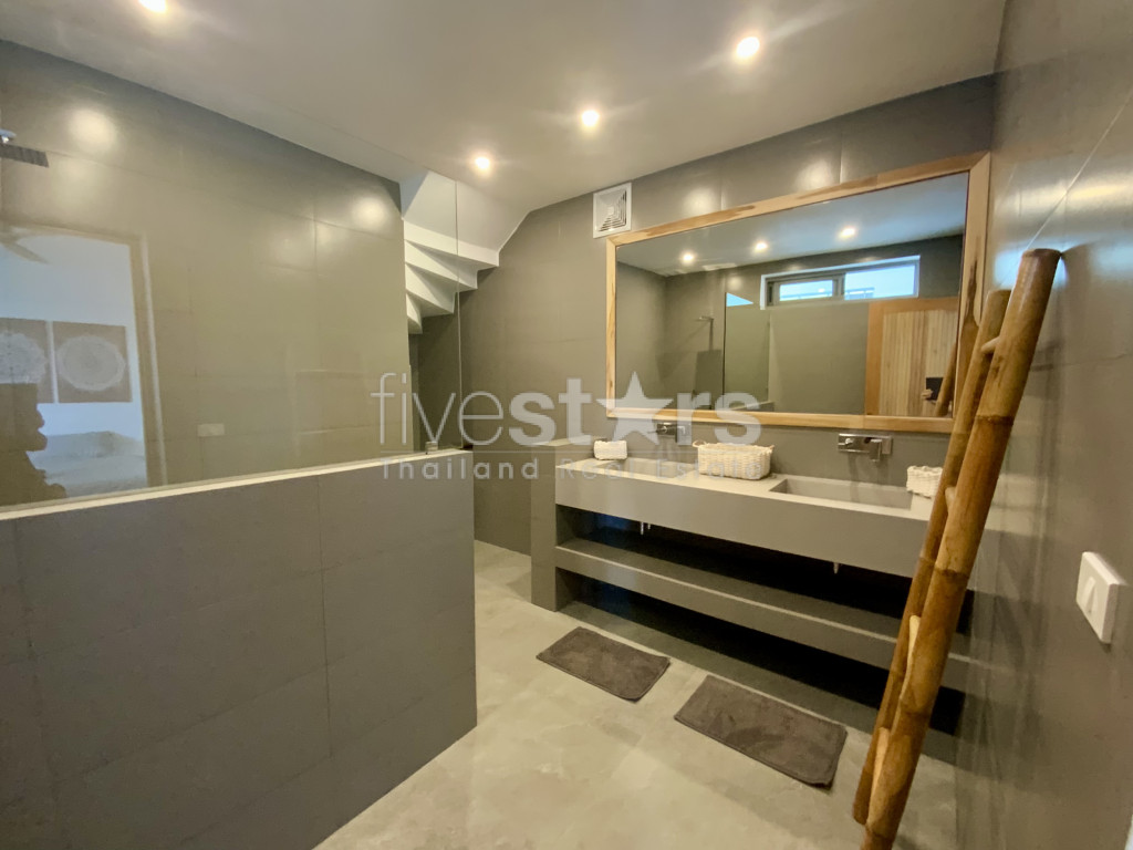 Villa moderne vue mer 3 chambres à vendre quartier Bophut, photo 17