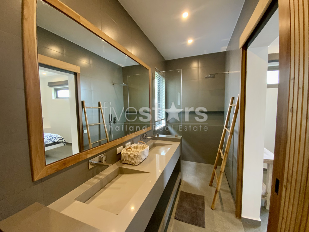 Villa moderne vue mer 3 chambres à vendre quartier Bophut, photo 15