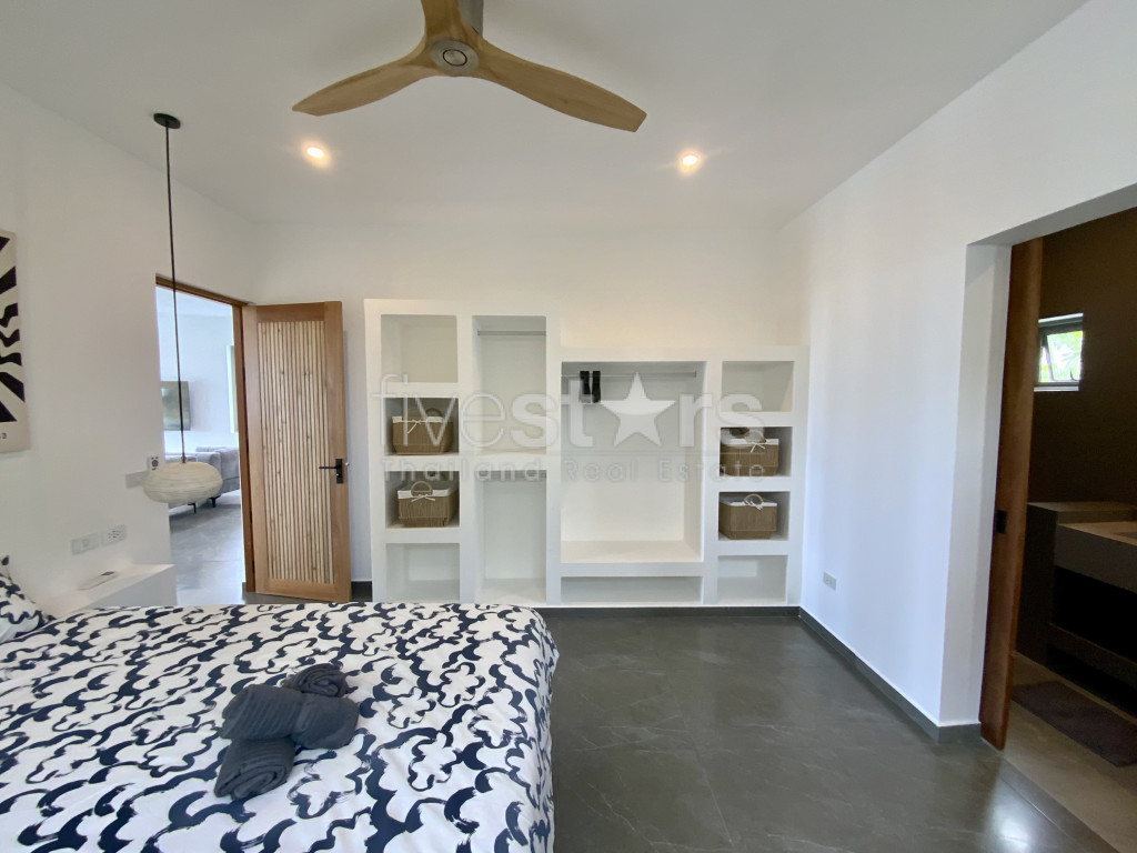 Villa moderne vue mer 3 chambres à vendre quartier Bophut, photo 12