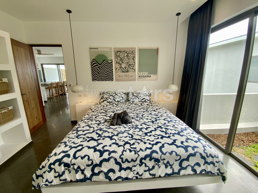 Villa moderne vue mer 3 chambres à vendre quartier Bophut, photo 13