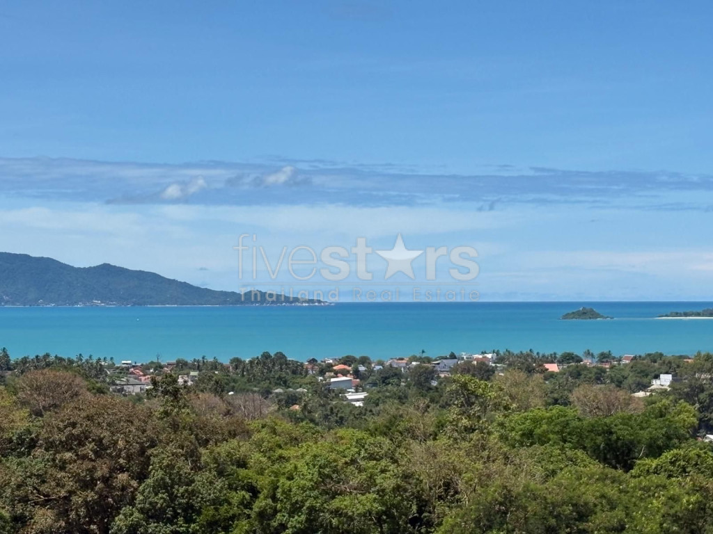 Villa vue mer Bophut 4 chambres à vendre Koh Samui
