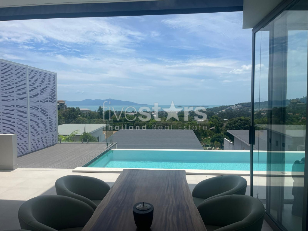 Villa vue mer Bophut 4 chambres à vendre Koh Samui, photo 3