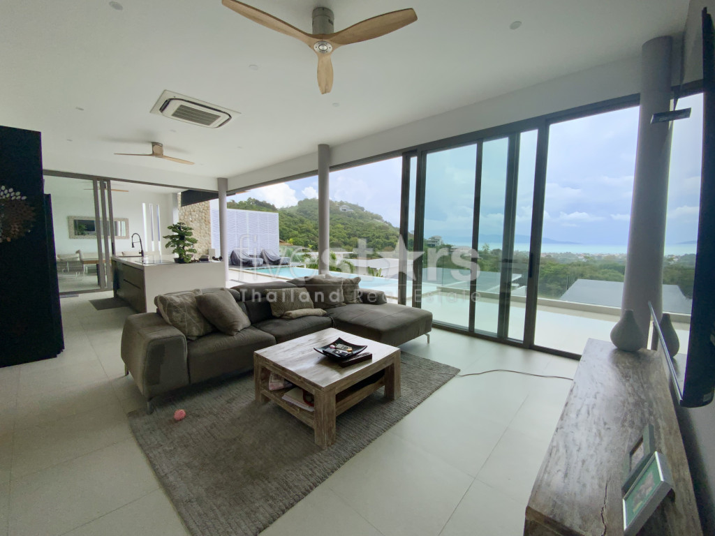 Villa vue mer Bophut 4 chambres à vendre Koh Samui, photo 8