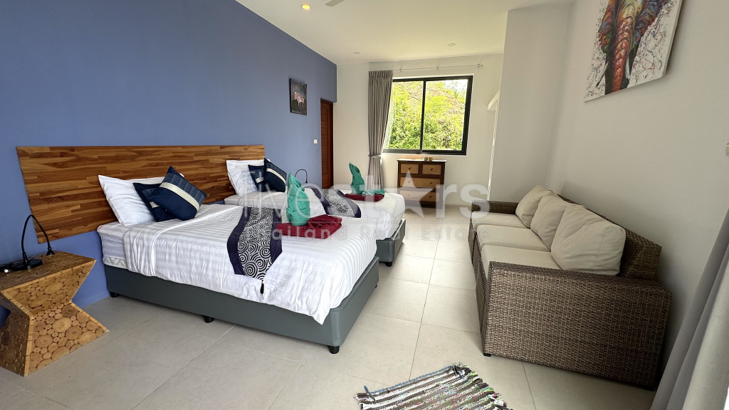 Villa 3 chambres avec vue mer à vendre sur les hauteurs de Bophut, photo 7