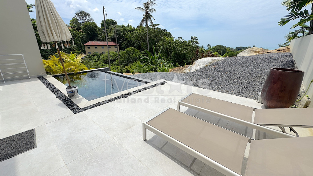 villa 4 chambres vue mer à vendre Chaweng Hill, photo 17