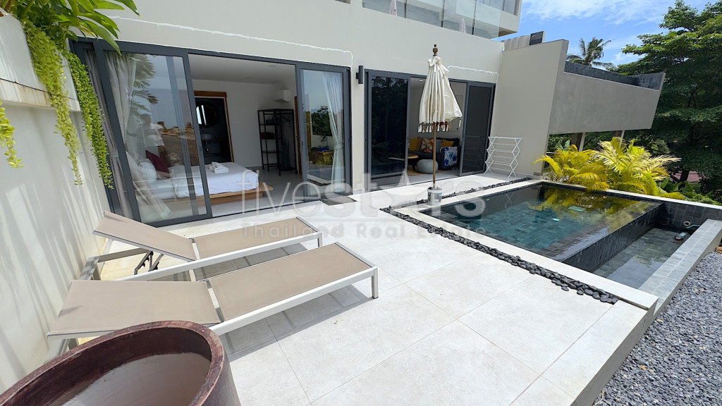 villa 4 chambres vue mer à vendre Chaweng Hill, photo 16