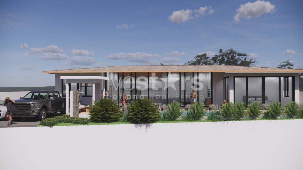 Villa sur plan vue mer a vendre 3 chambres Bang Por Koh Samui, photo 3