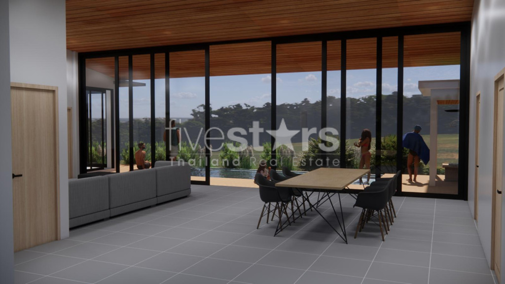Villa sur plan vue mer a vendre 3 chambres Bang Por Koh Samui, photo 5